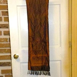 Banaras Indian Silk Scarf